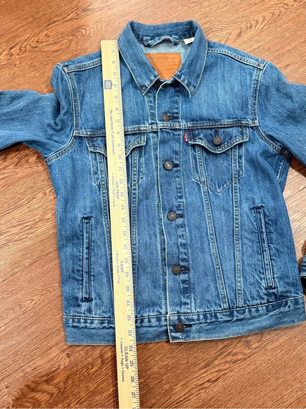 Levi's Mid Blue Denim Jacket - Picture 4 of 10